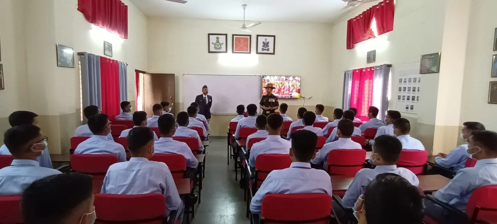NDA preparation class in session at CSM-AFPI Sevasadan branch, Nagpur